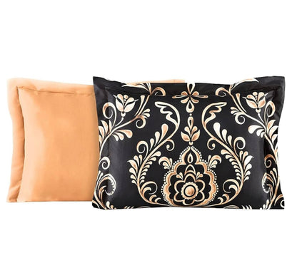 Fairfield Square Collection Lanwood Home Sabrina Damask 8-Piece Bed-in-A-Bag Comforter Set . 8 piezas. King.