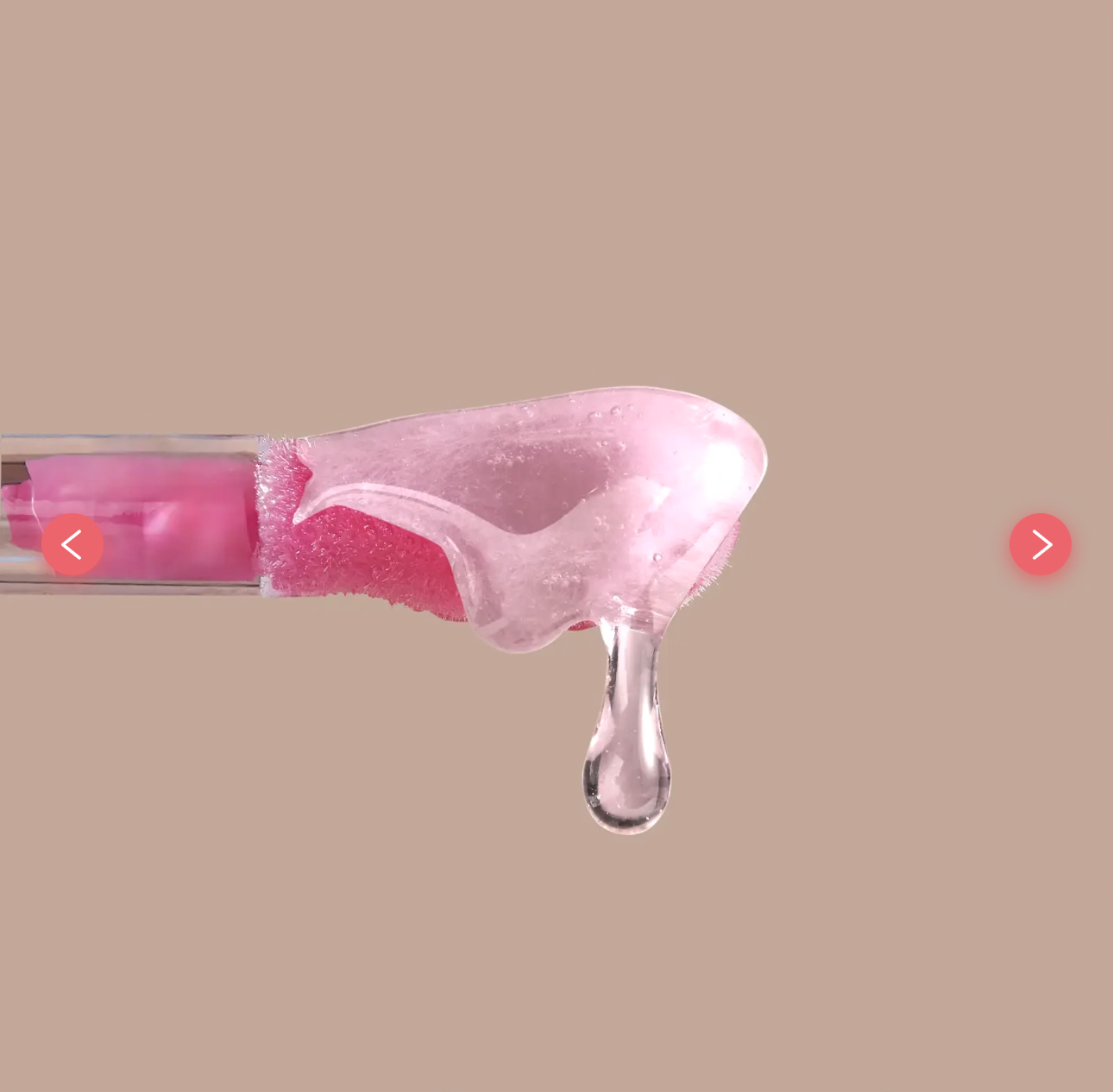 Lip oil transparent