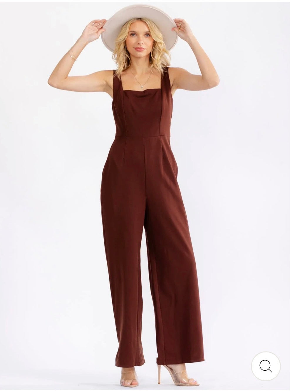 Jumpsuit Vittoria con bolsillos