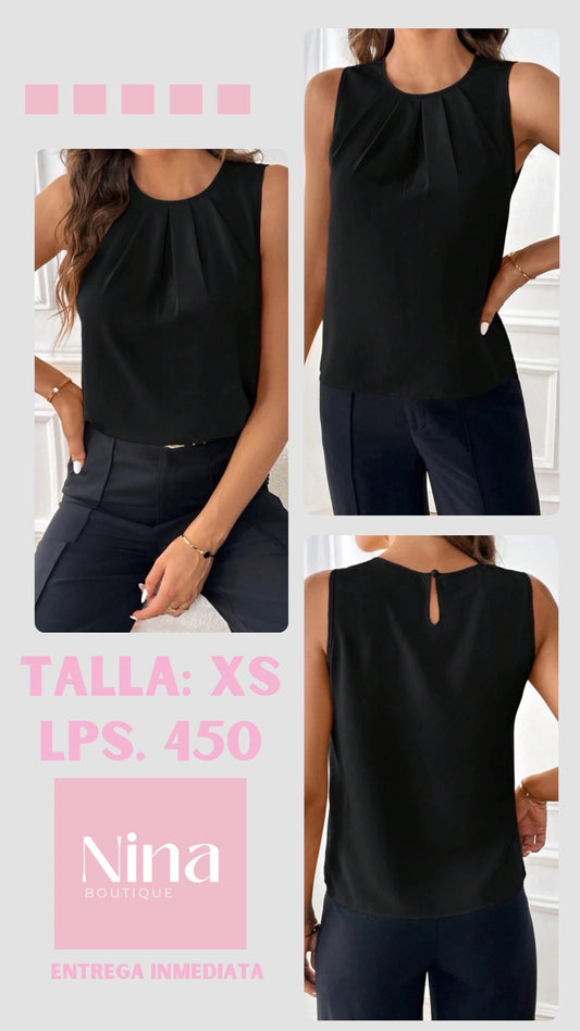Camisa negra básica