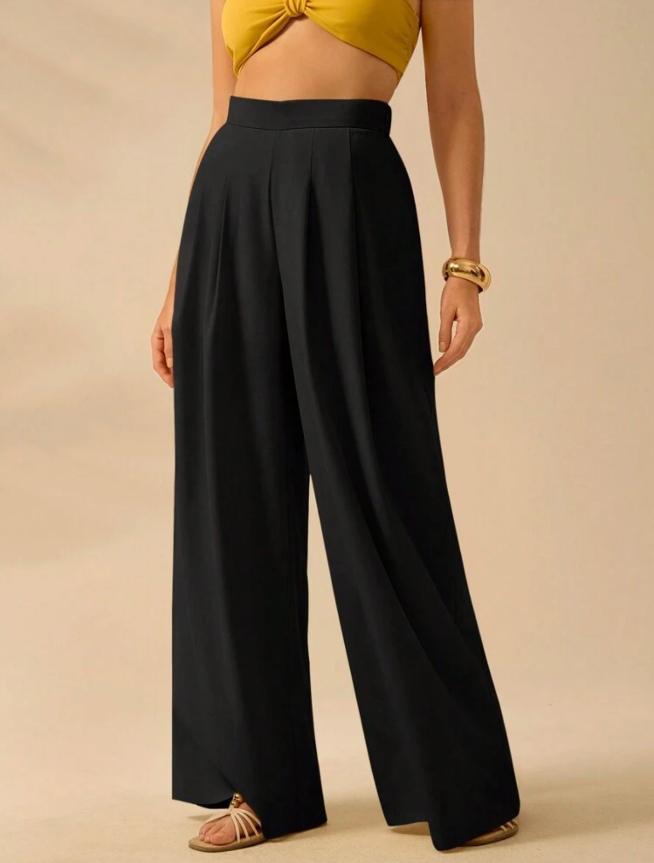 Pantalón negro casual
