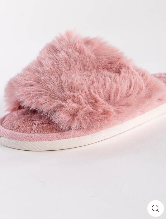 Pantuflas rosadas