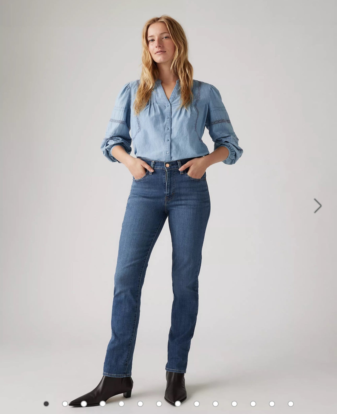 Jeans Levi’s - Slim Straight PC9 18883 0238