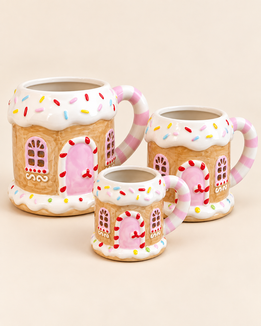 Set de 3 tazas de jengibre