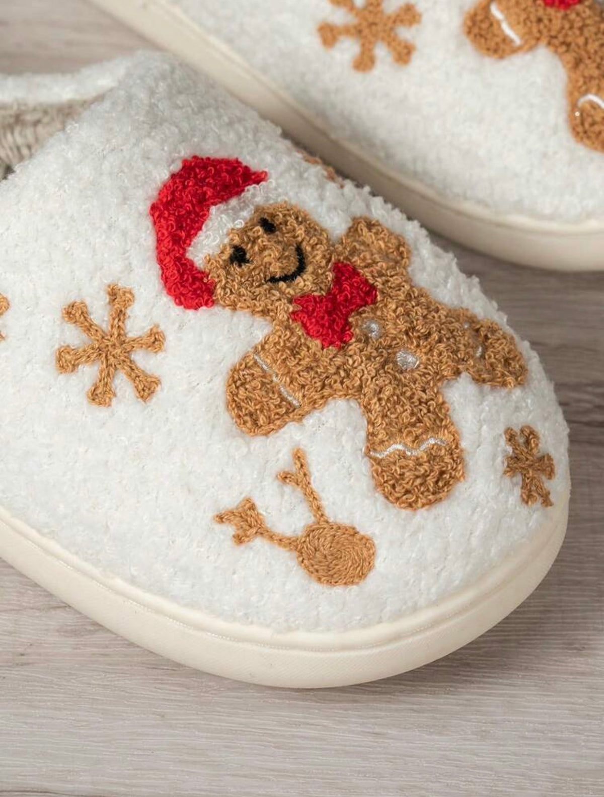 Pantuflas galleta de gengibre
