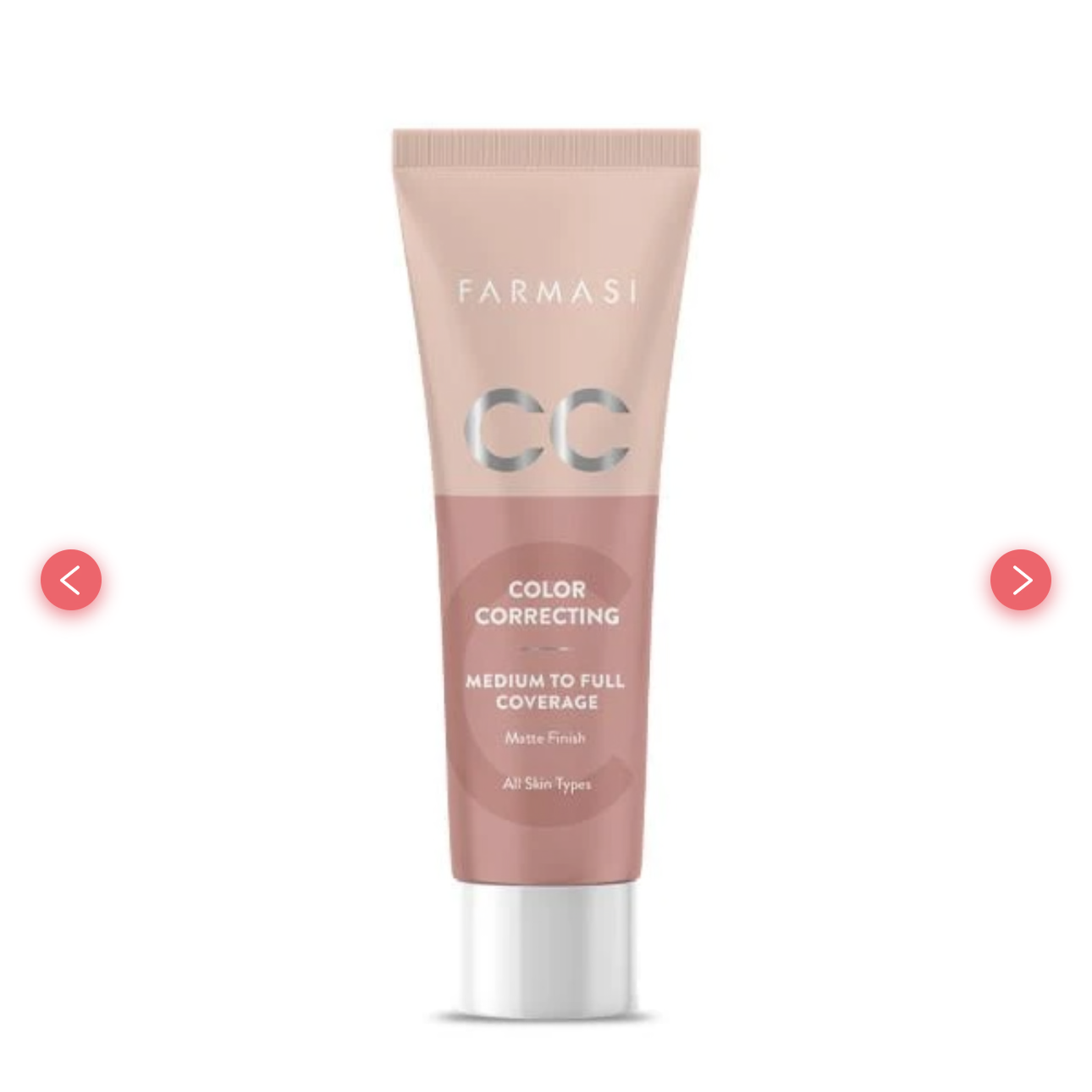 CC cream (Color Correcting) medium to full coverage -  light 01