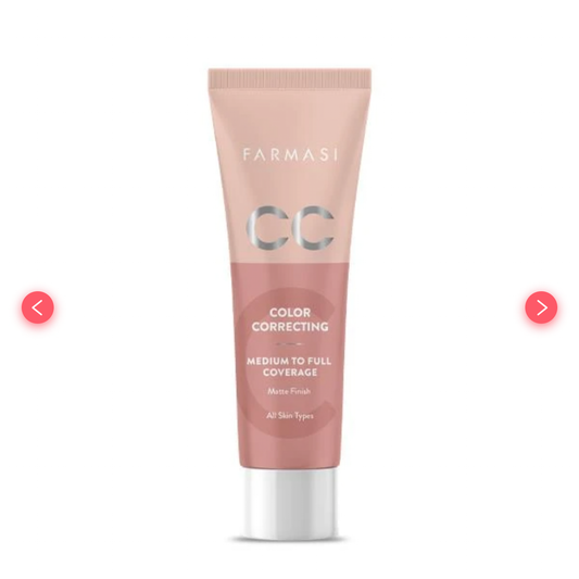 CC cream (Color Correcting) medium to full coverage -  light 01