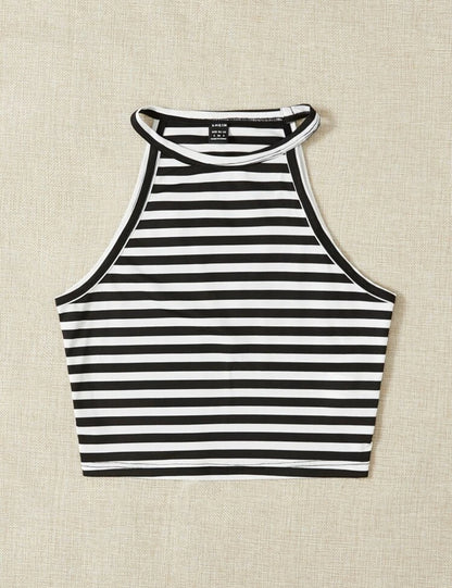 Camisa rayas blancas y negras