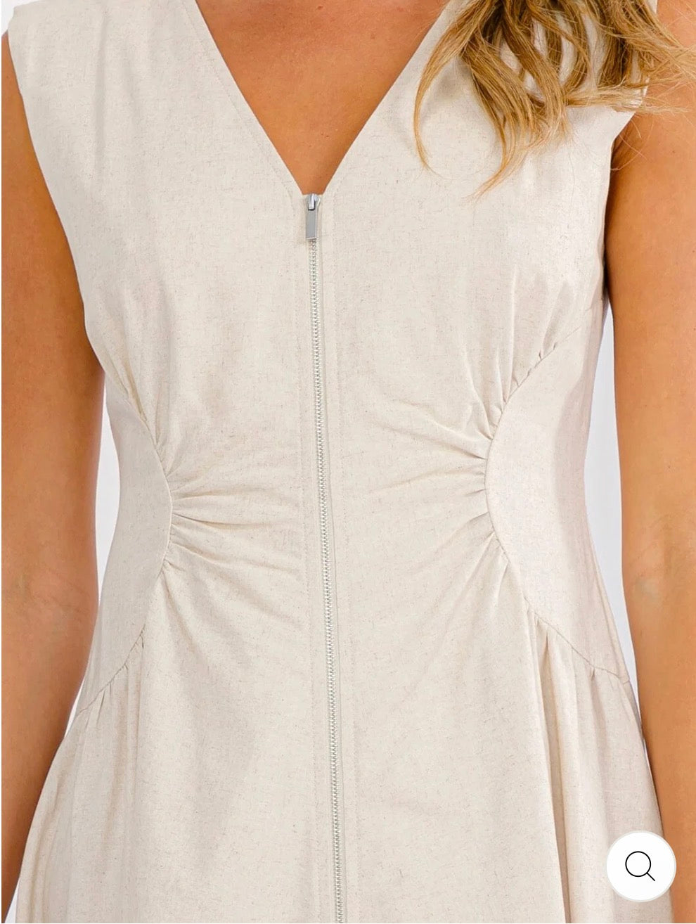 Vestido Valencia beige