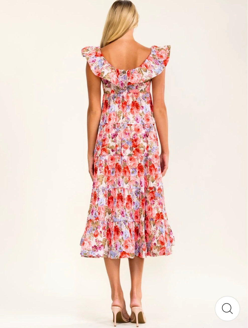 Vestido Jardín de Rosas Floreado