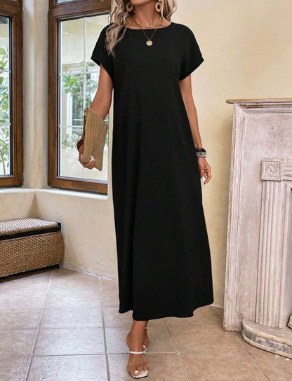 Vestido negro largo