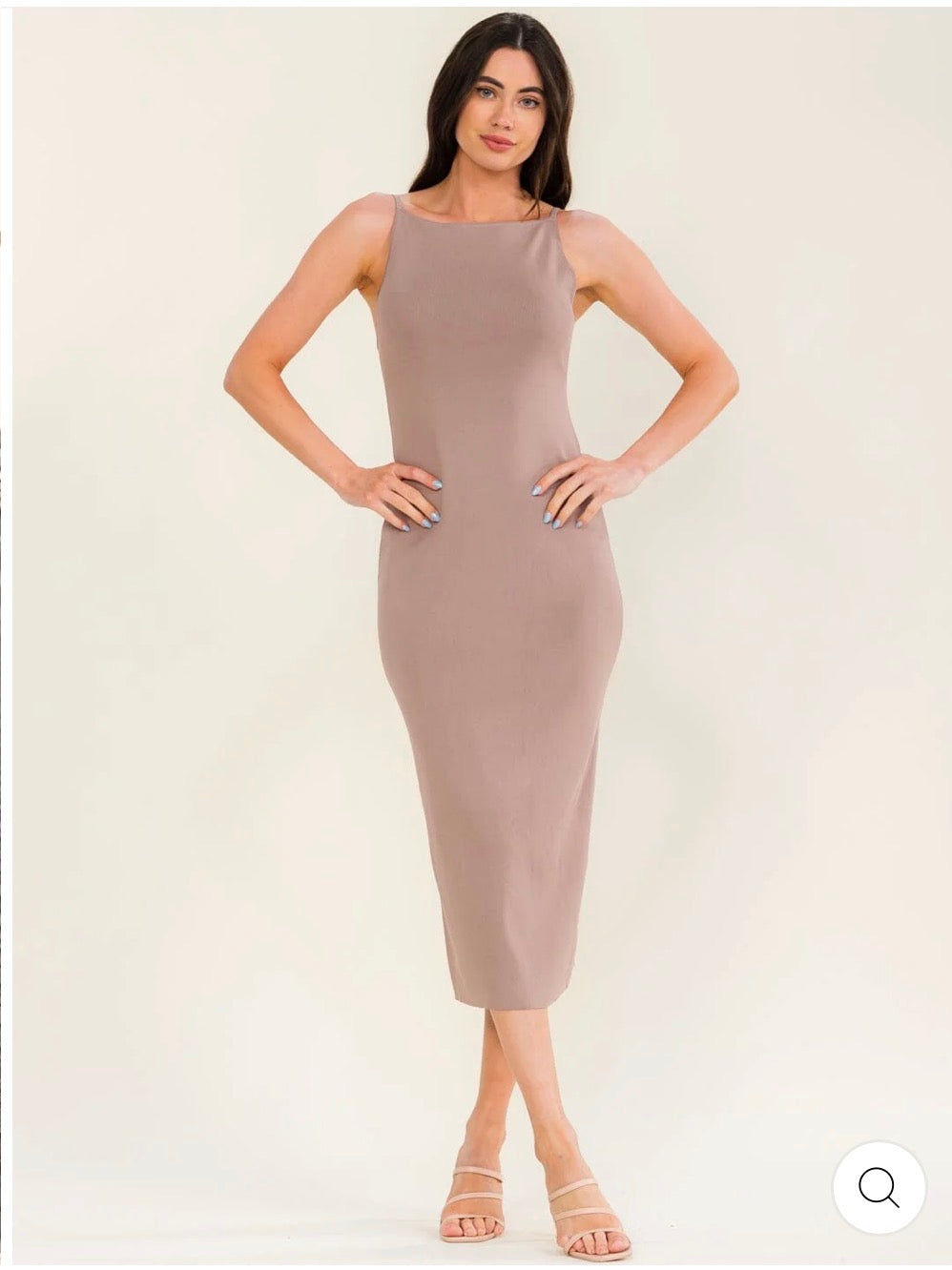 Vestido Alcázar beige