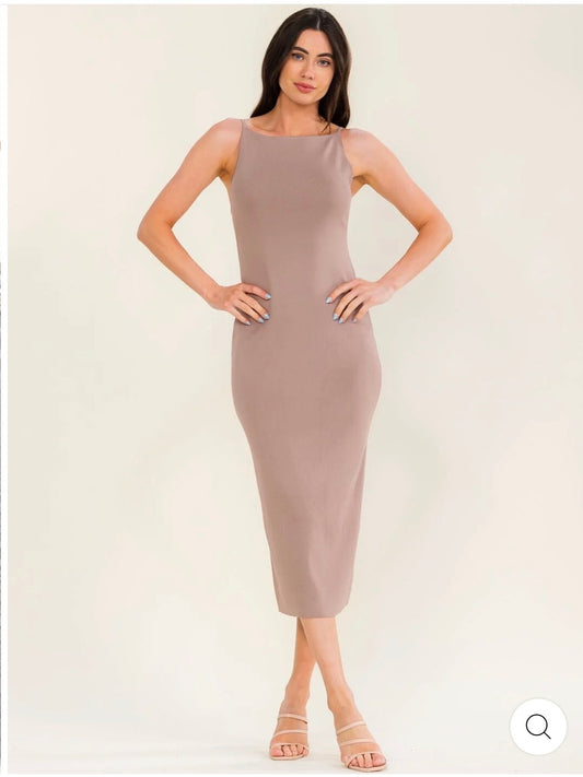 Vestido Alcázar beige