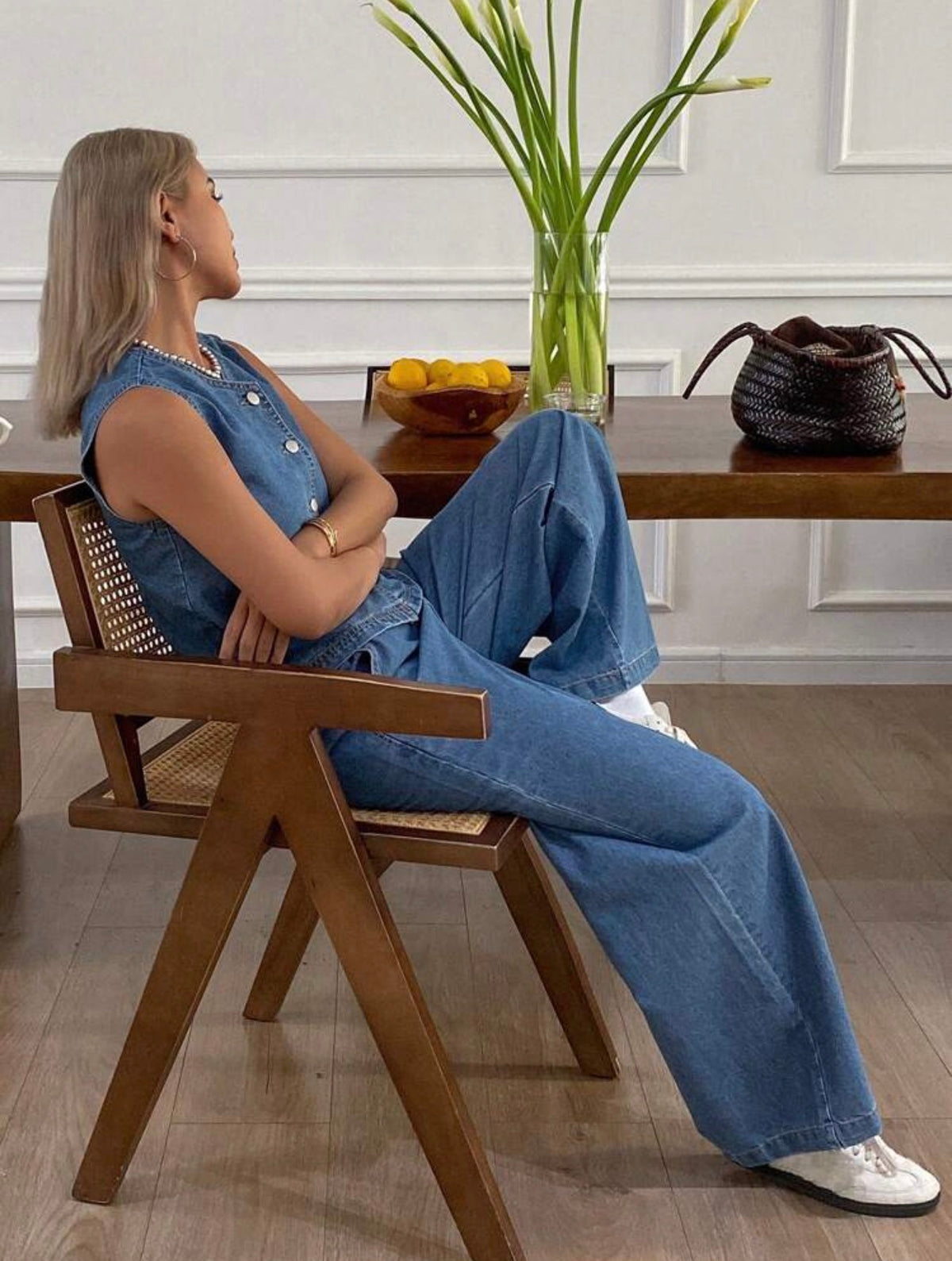 Conjunto Denim dos piezas