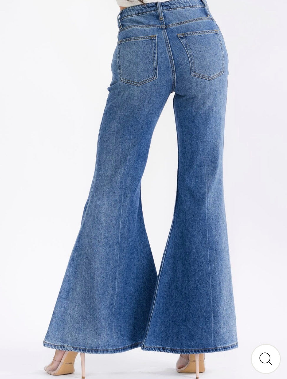 Pantalón Denim campana