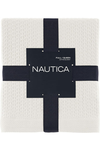 Nautica Full Queen. Cotton blanket.