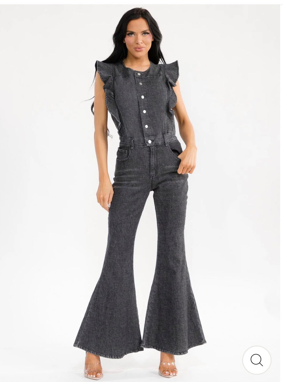 Jumpsuit negro Denim