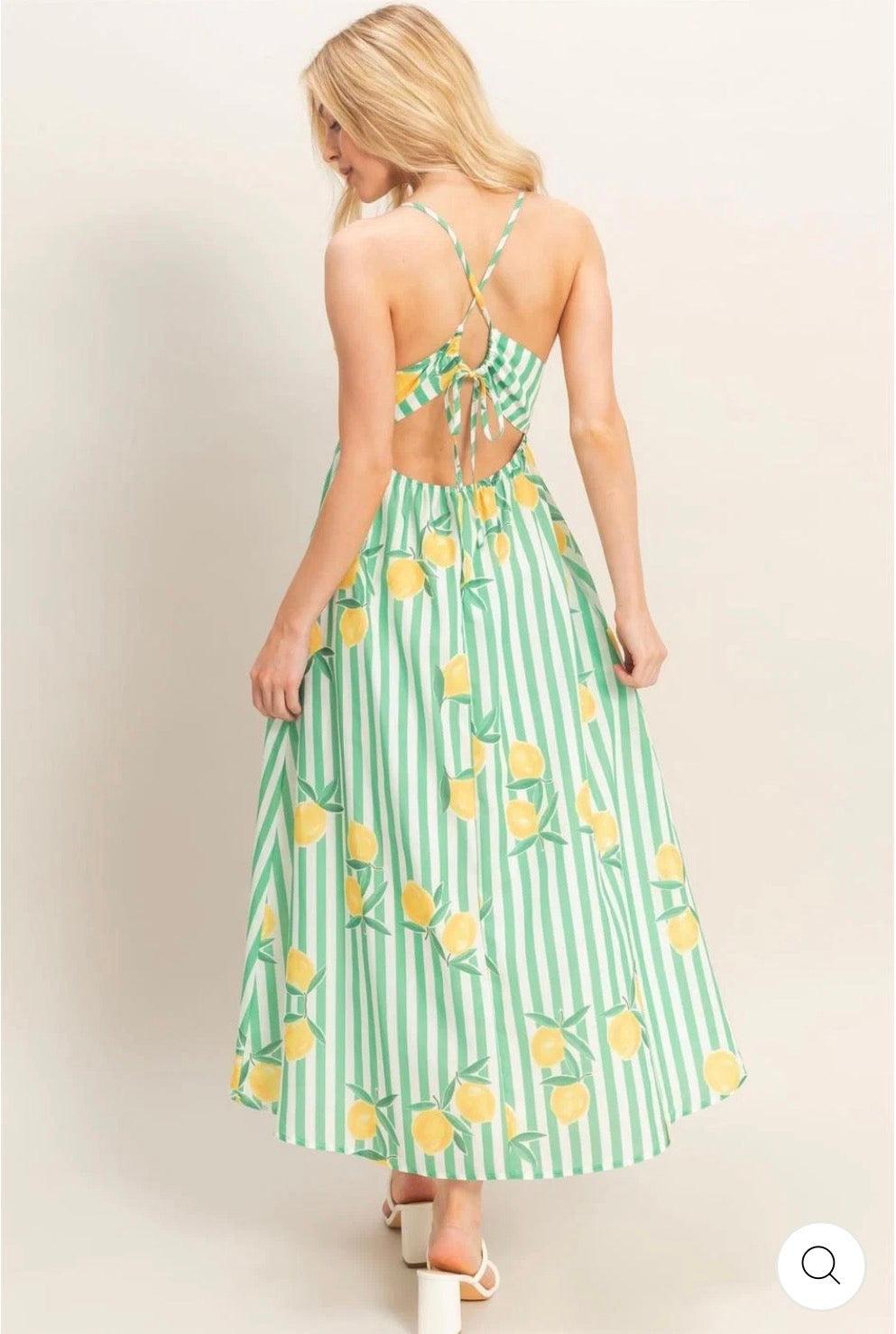 Vestido Capri Lemon verde