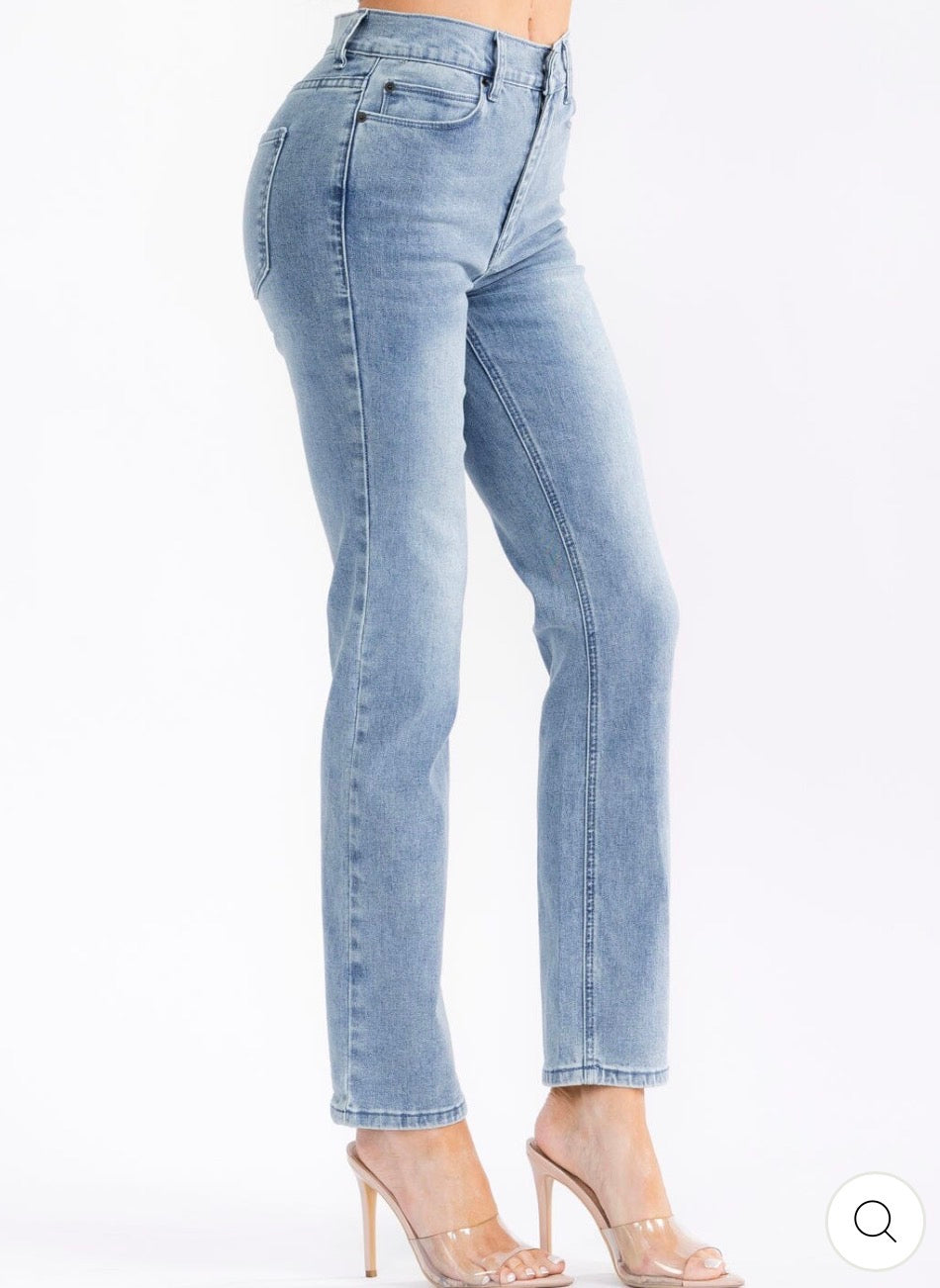 Pantalón Denim azul stretch