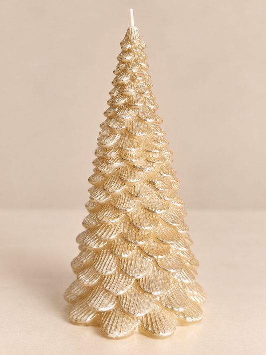 Vela Árbol de Navidad Champagne Gold