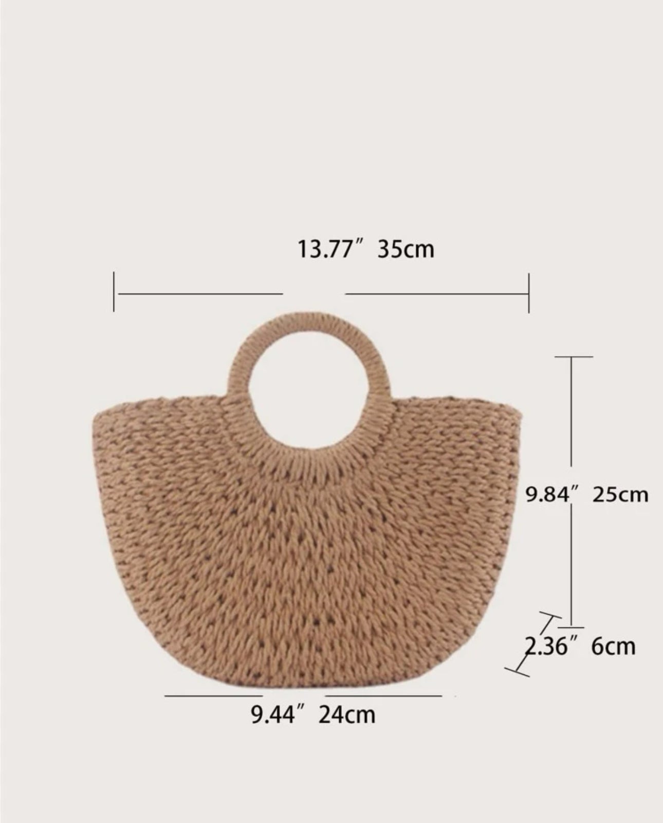 Bolso de ratan