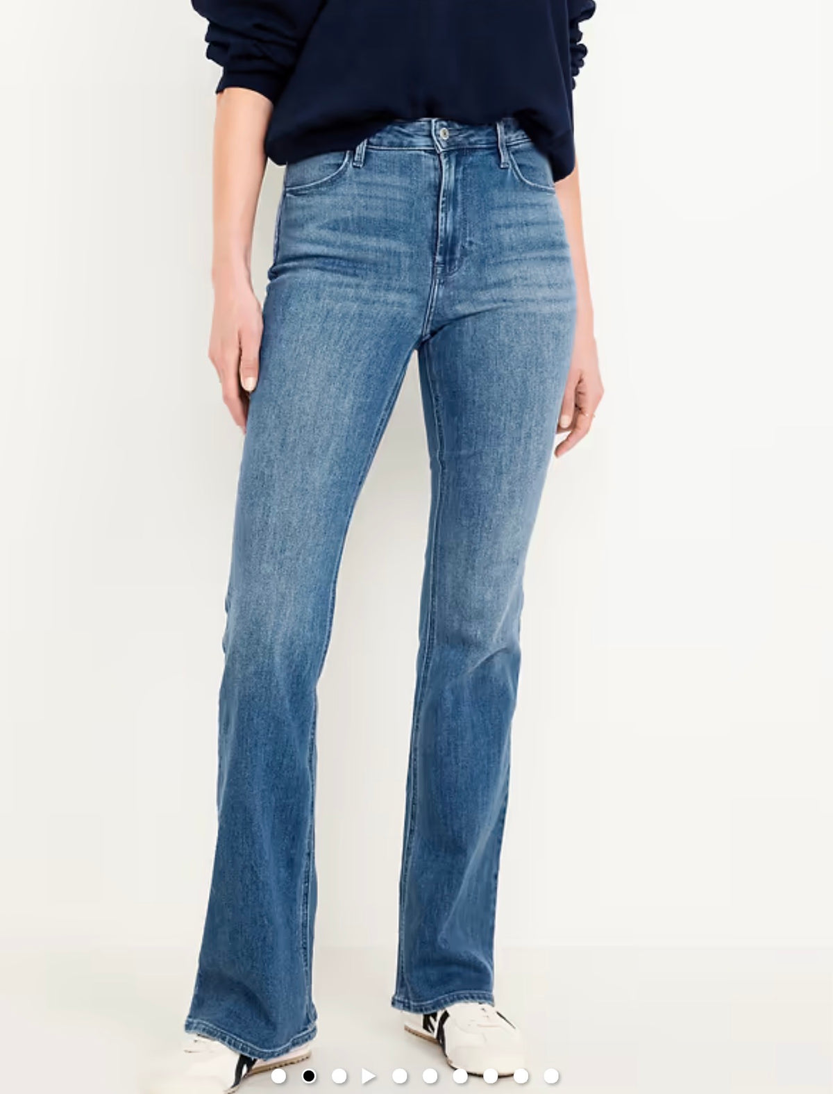 Jean high rise wow flare Old Navy