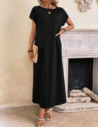 Vestido negro largo