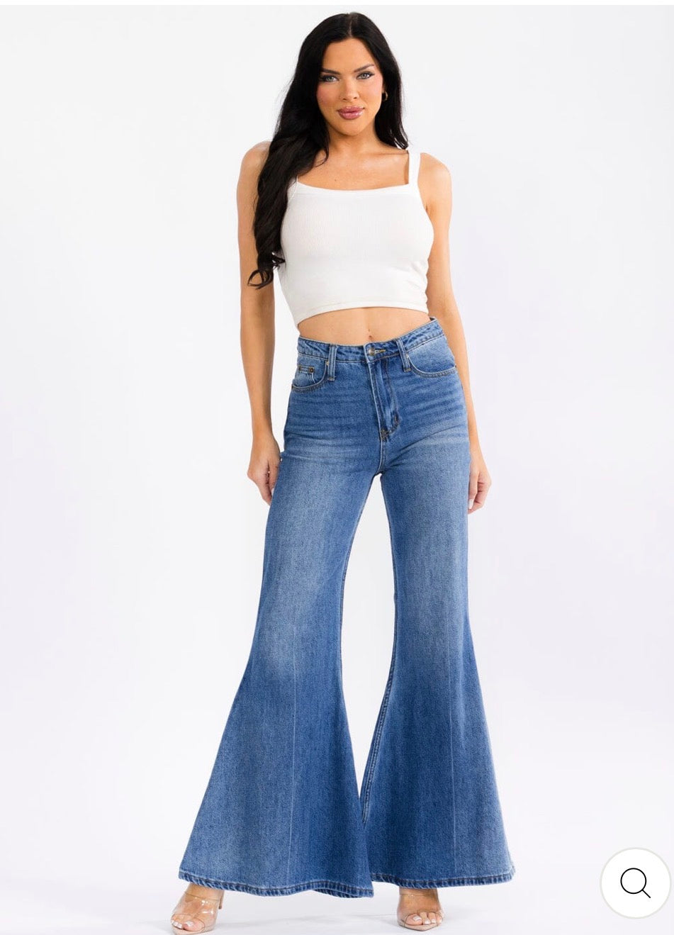Pantalón Denim campana