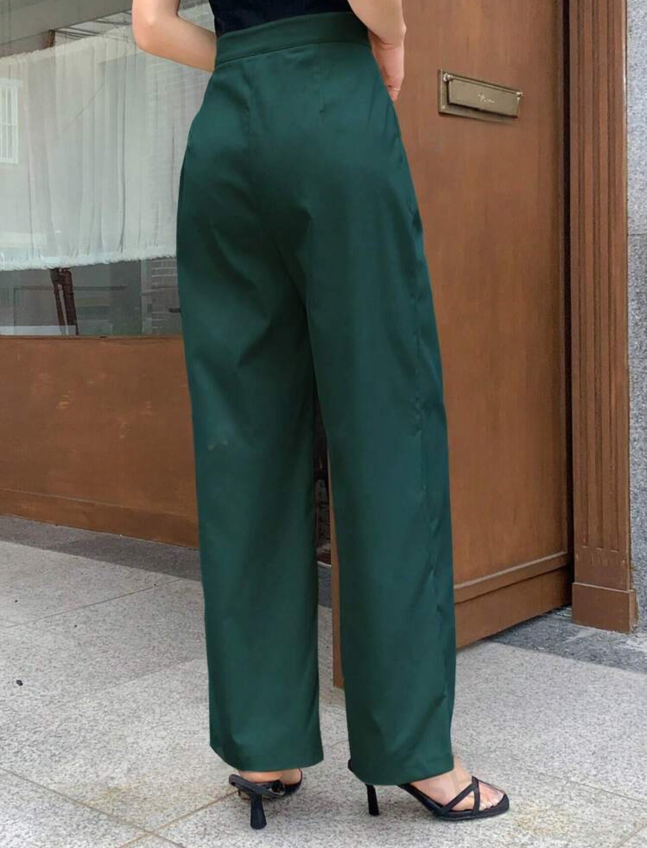 Pantalon formal: verde, azul, negro y beige