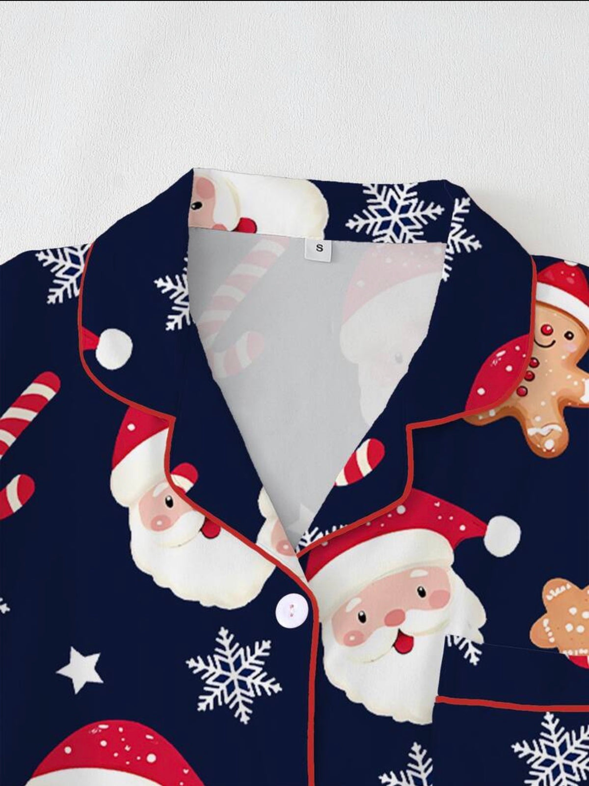 Pijama Navidad azul marino Santa