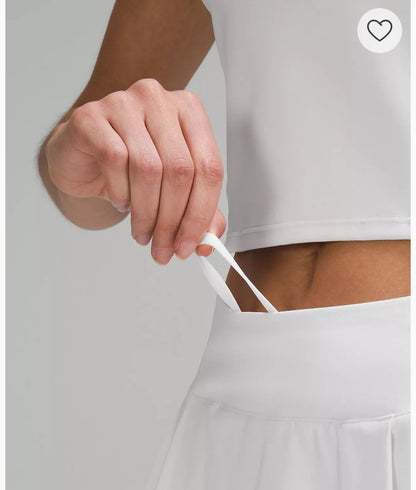White side pleat HR Tennis skirt