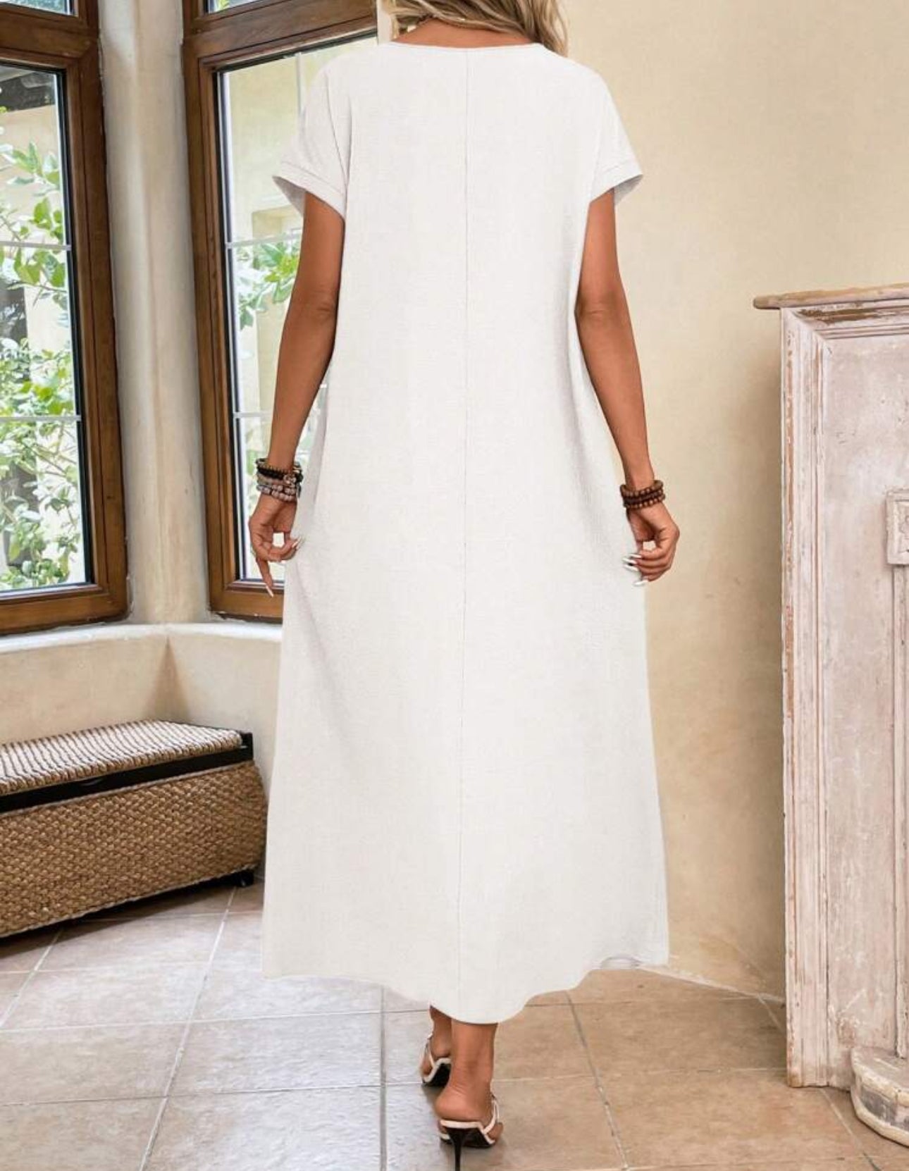 Vestido blanco largo