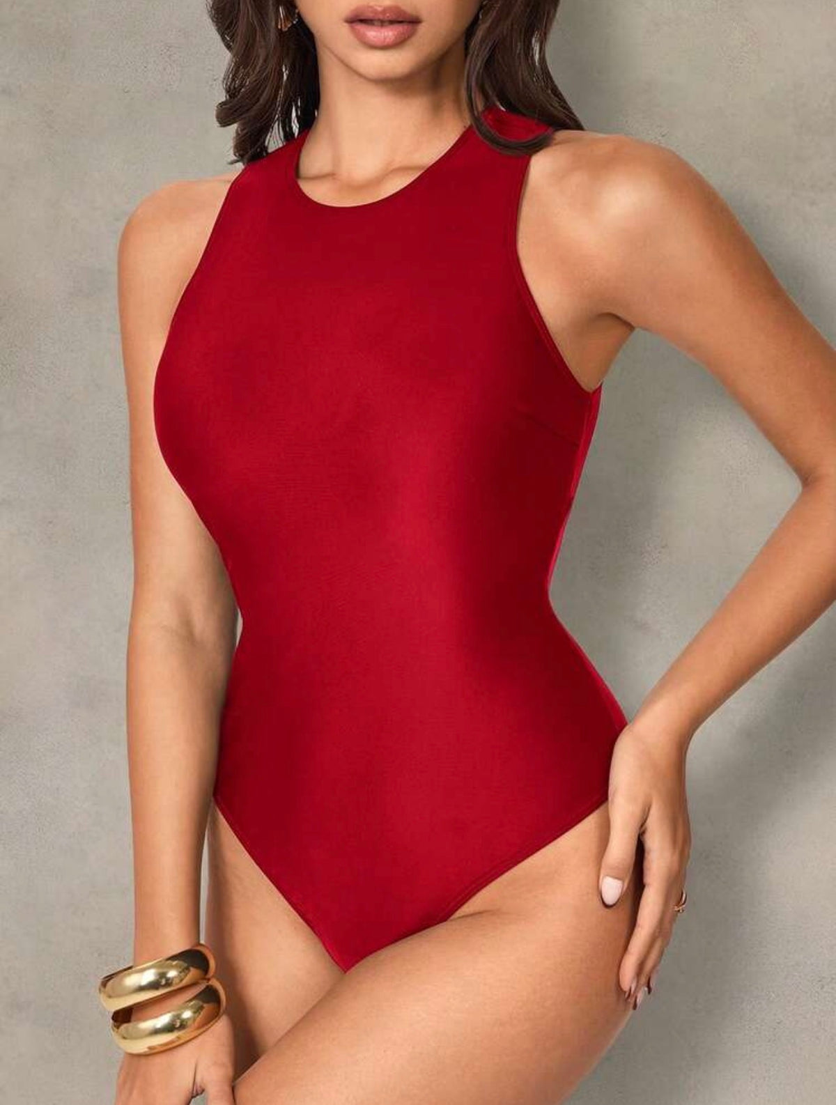 Traje de baño una pieza control abdominal