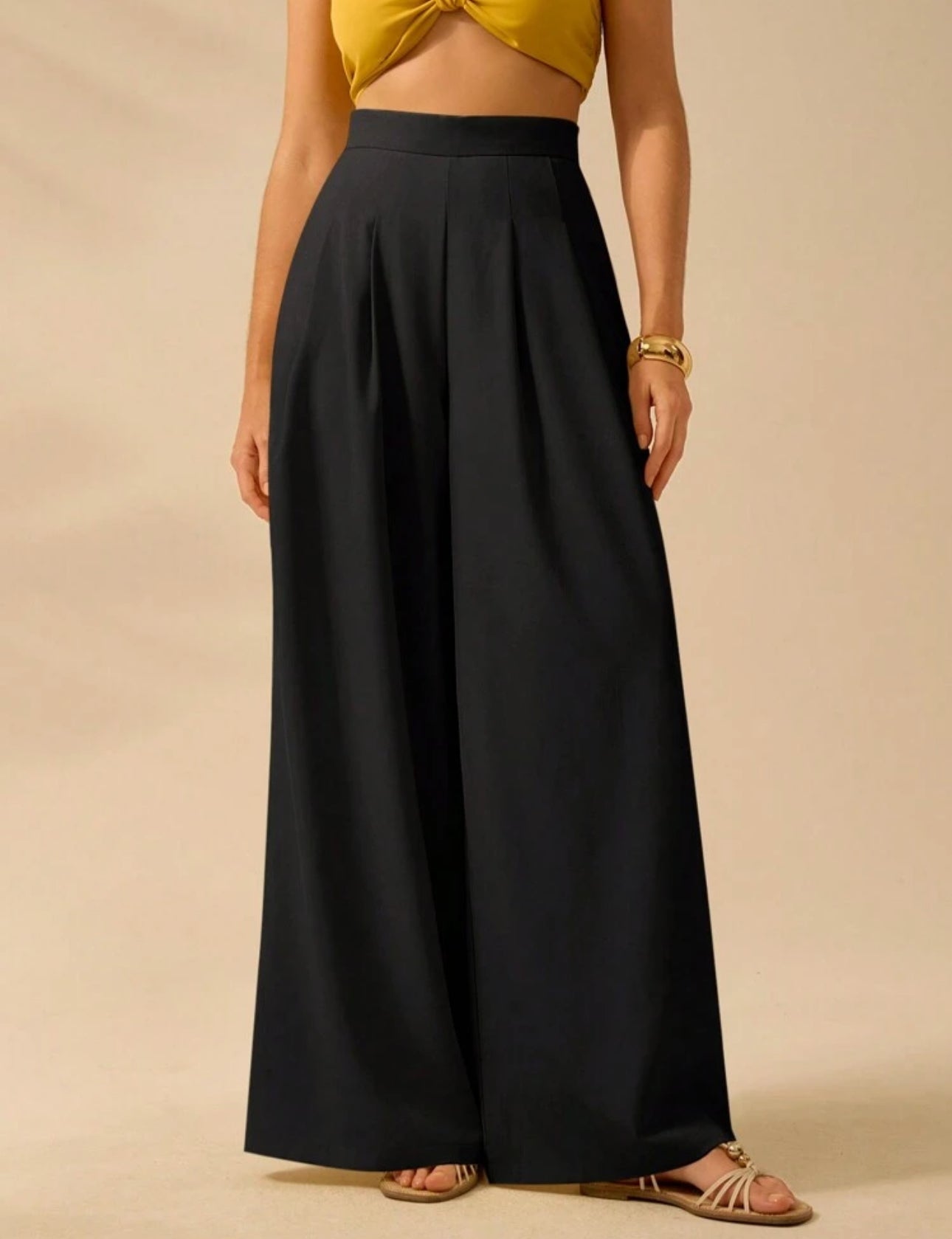 Pantalón negro casual