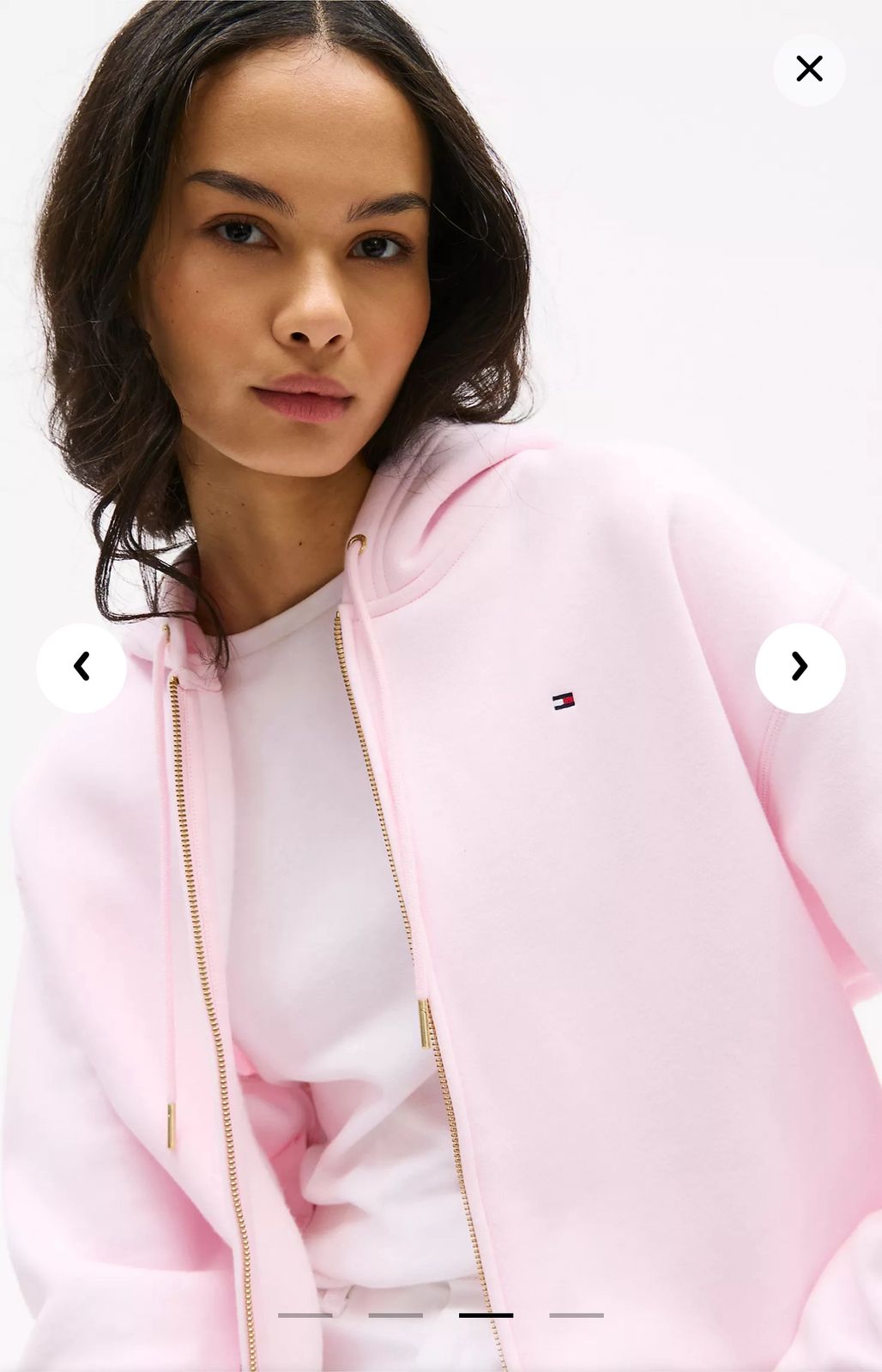 Suéter rosado Tommy Hilfiger