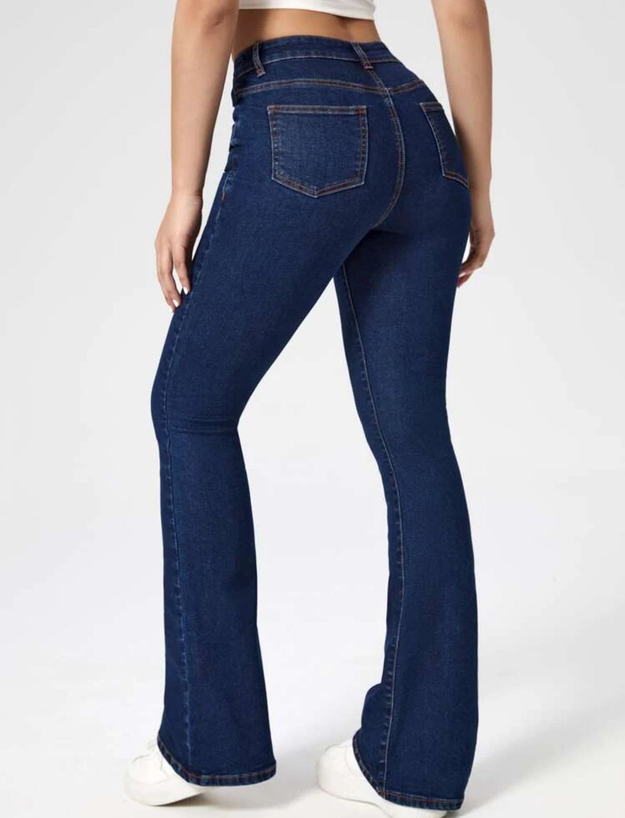 Flare jean oscuro