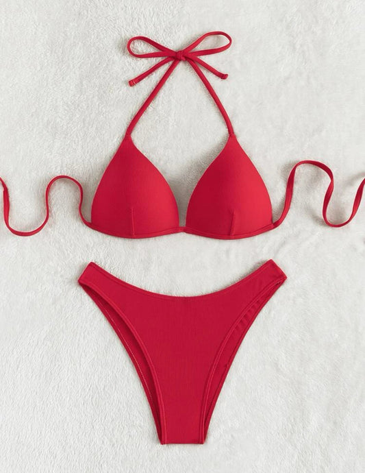 Traje de baño rojo