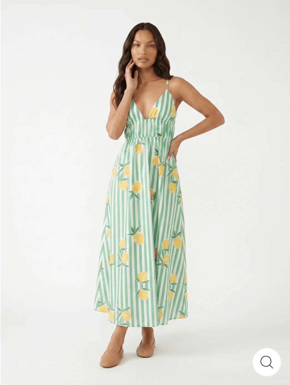 Vestido Capri Lemon verde