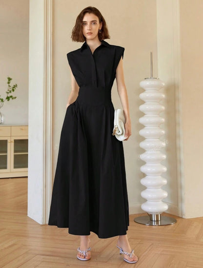 Vestido elegante color negro