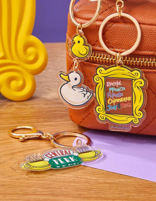 Set de tres llaveros de Friends