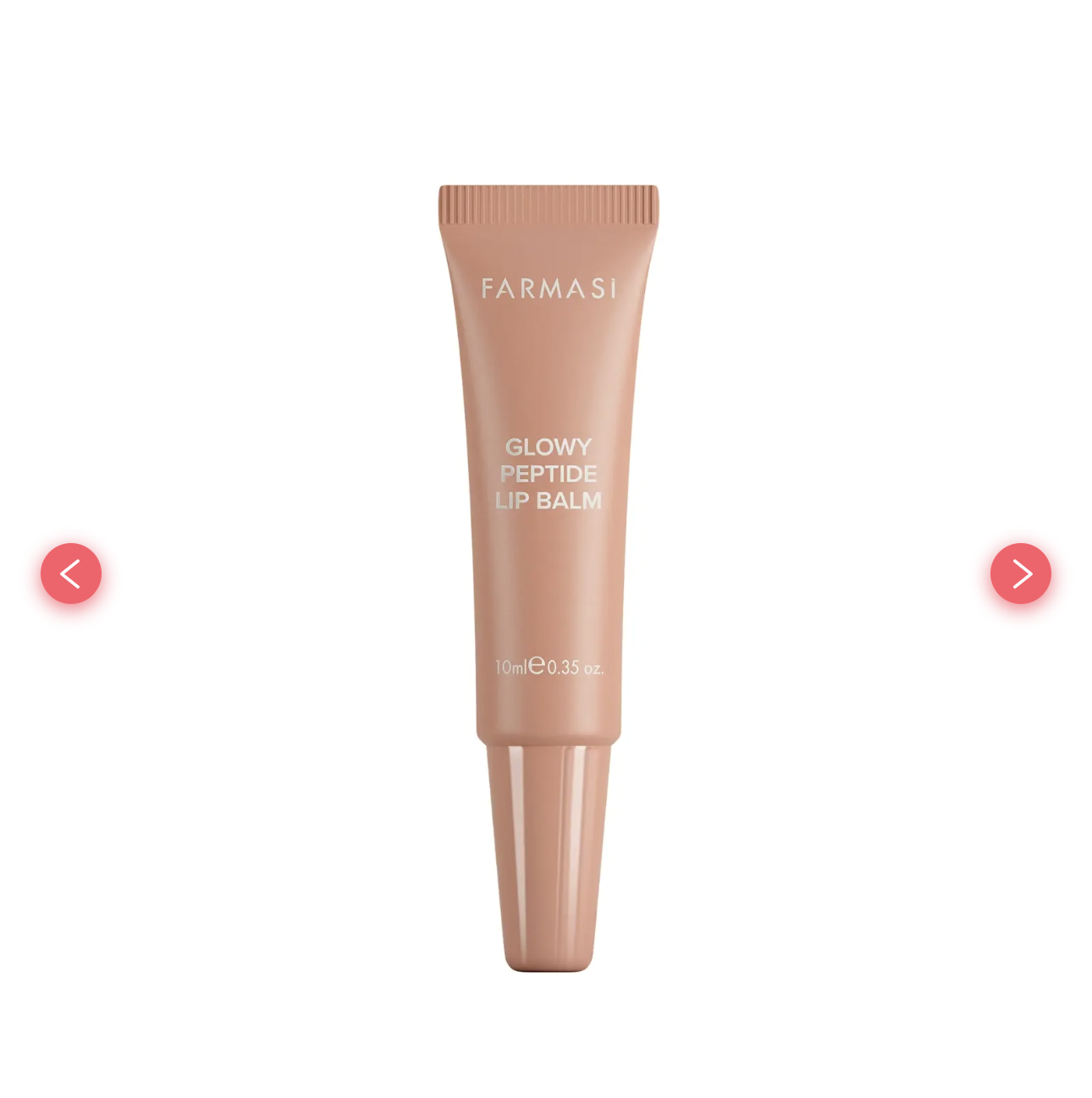 Glowy peptide lip balm Toasted Cinnamon