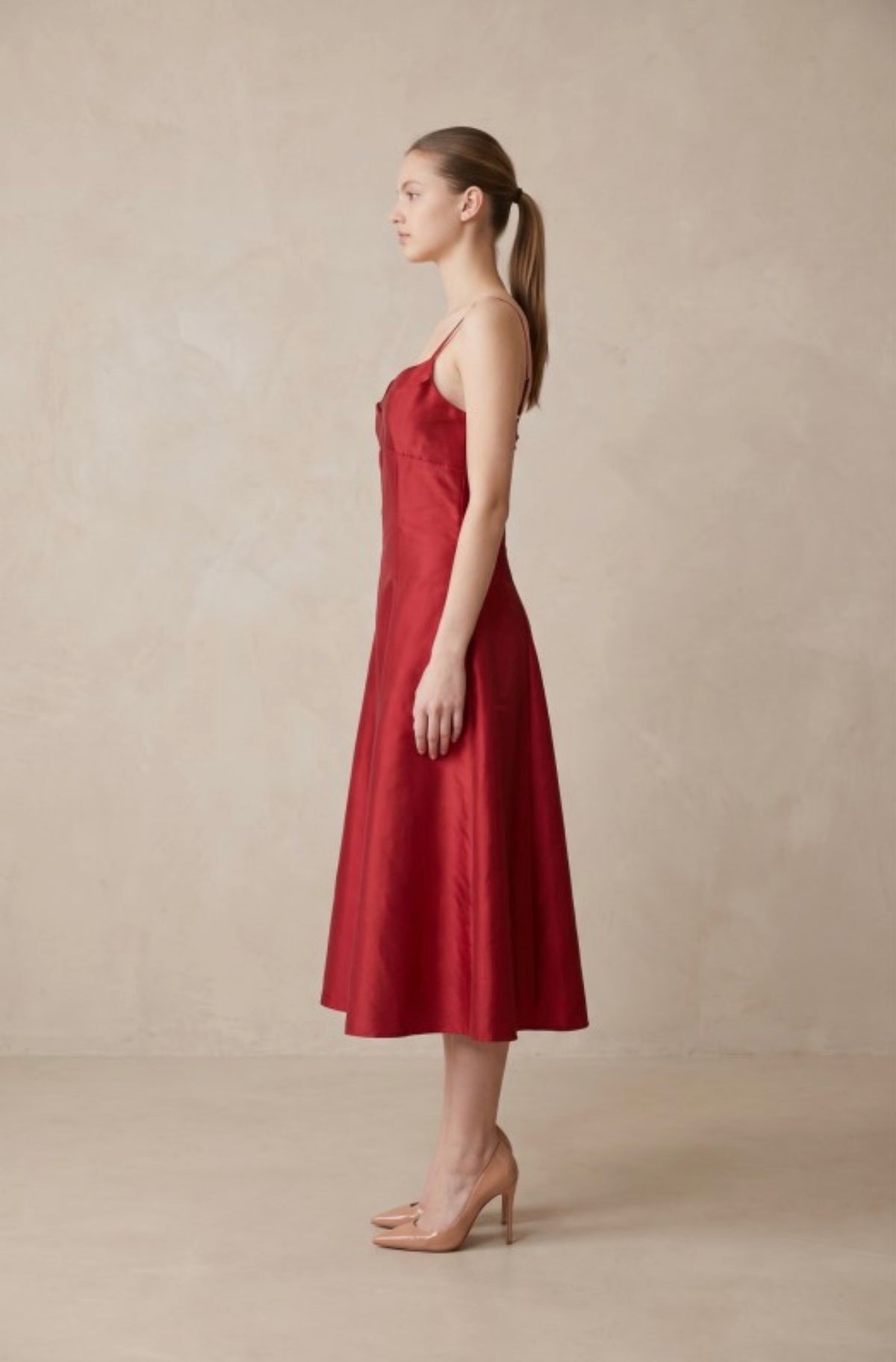 Vestido Amour Rouge Rojo Escarlata