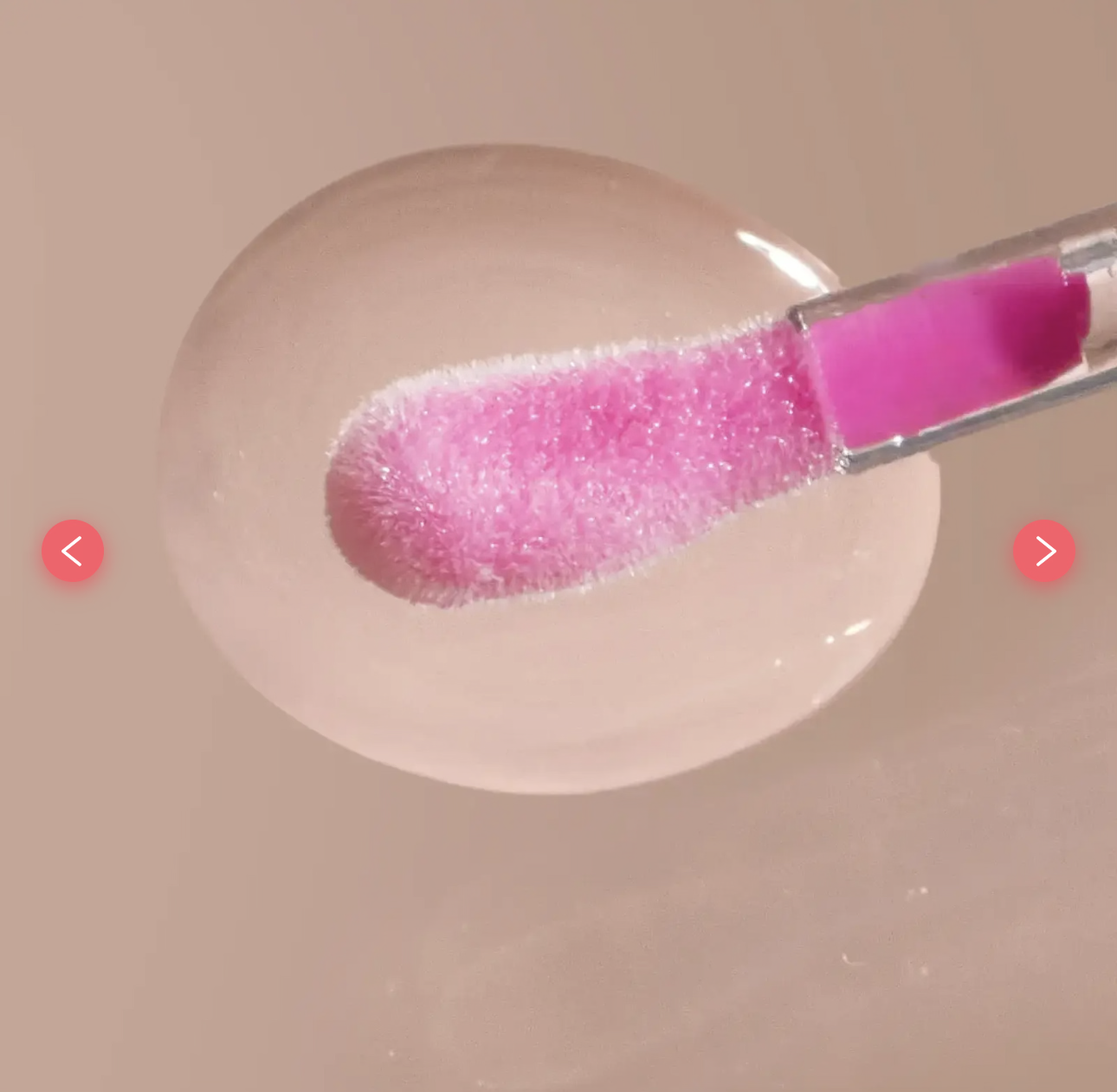 Lip oil transparent