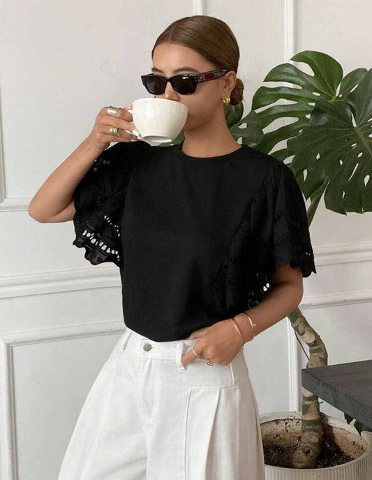 Camisa básica negra