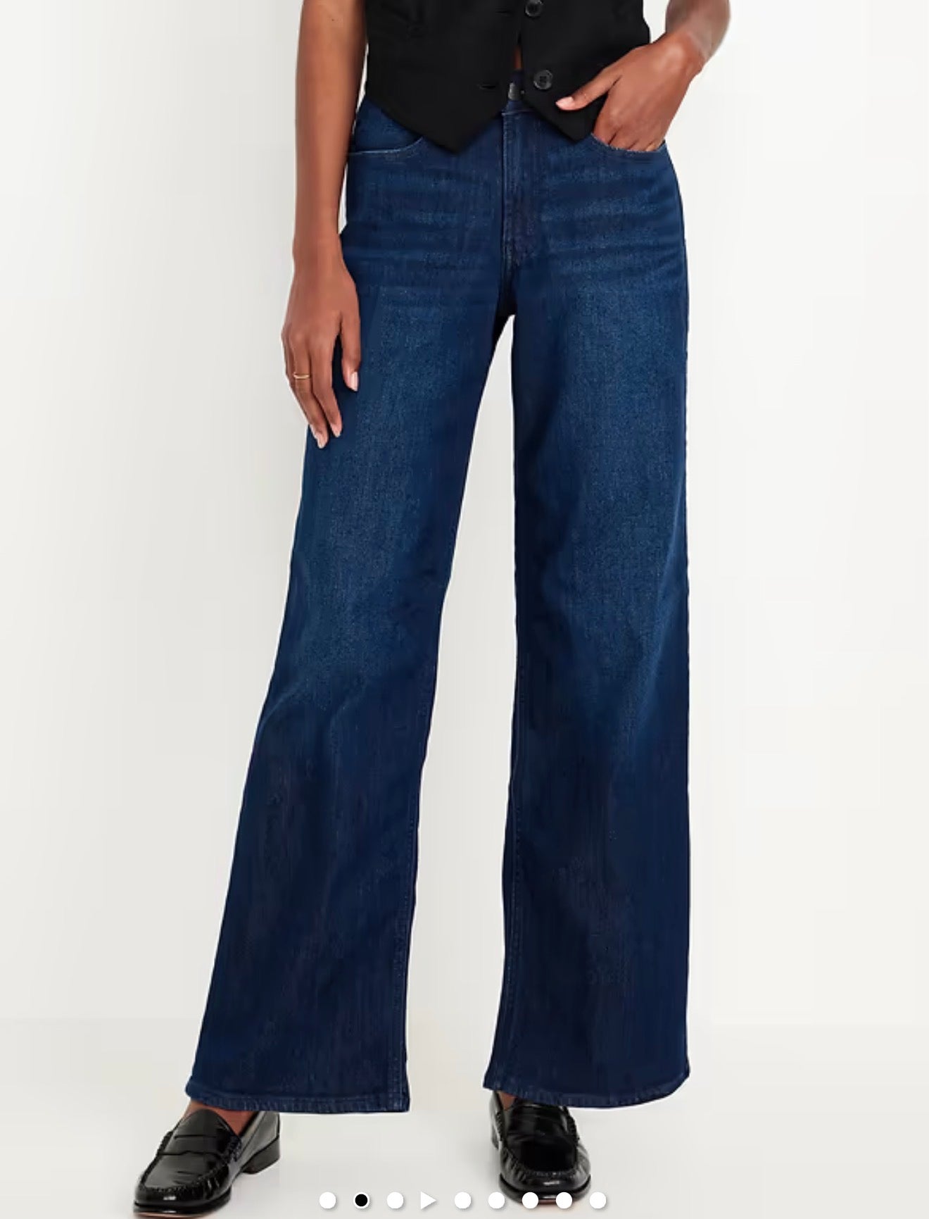 Jean wow wide leg Old Navy