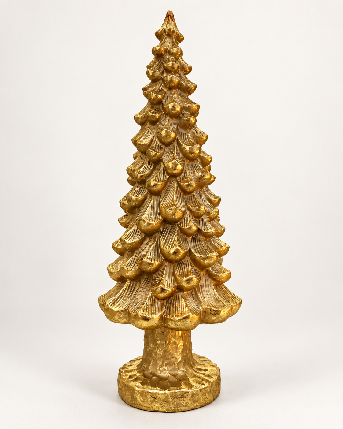 Árbol de Navidad dorado grande