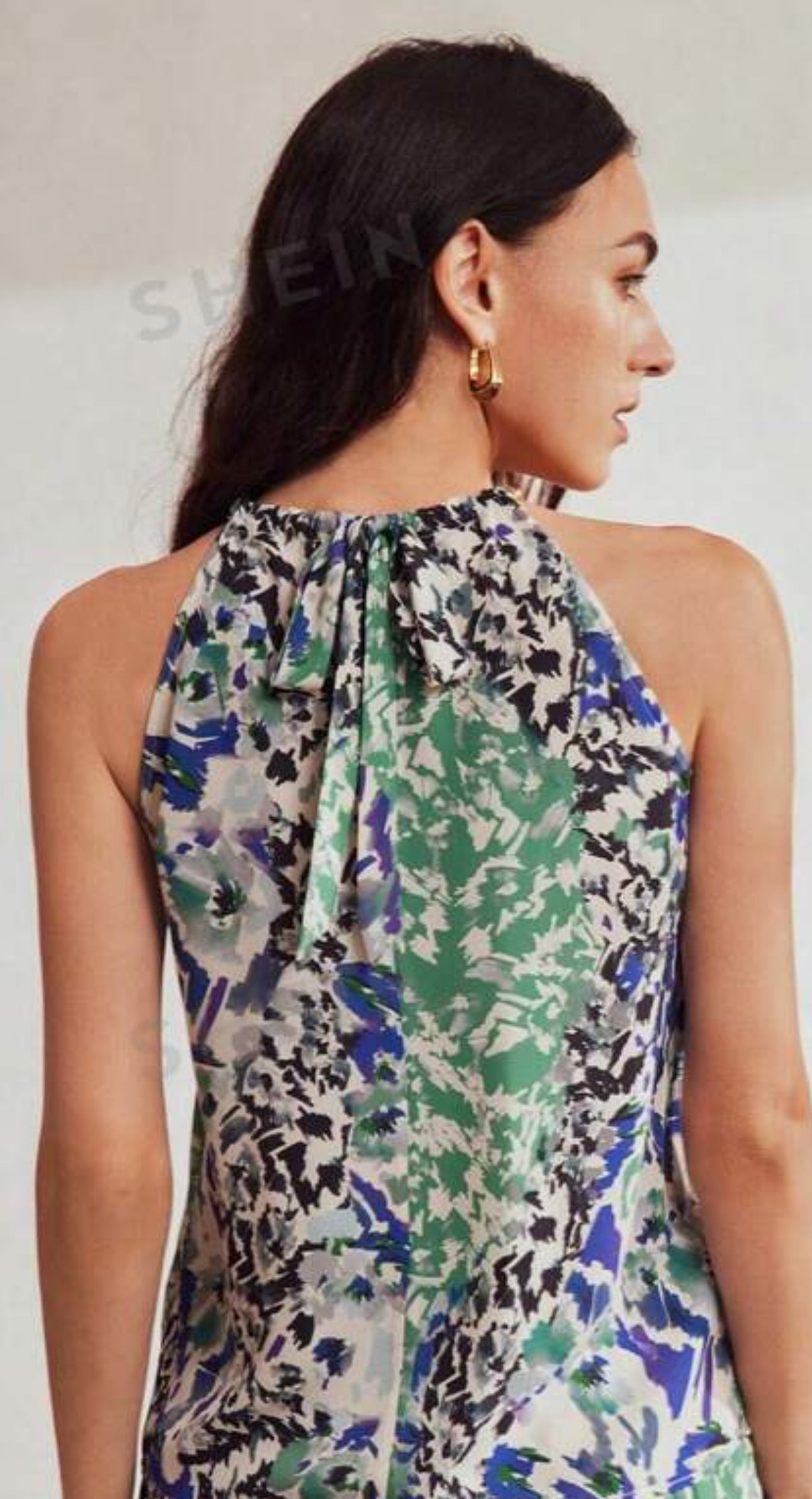 Camisa estilo halter