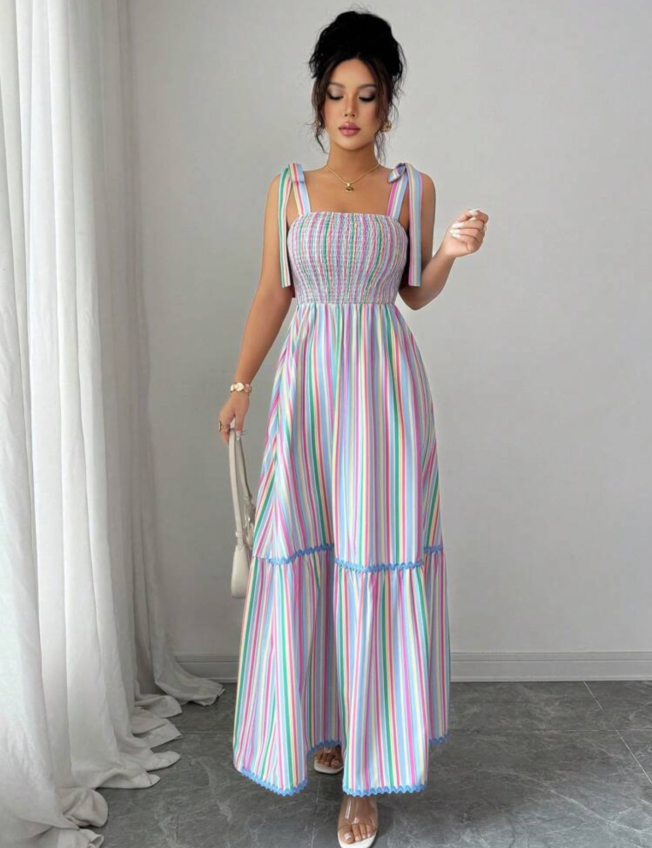 Vestido multicolor