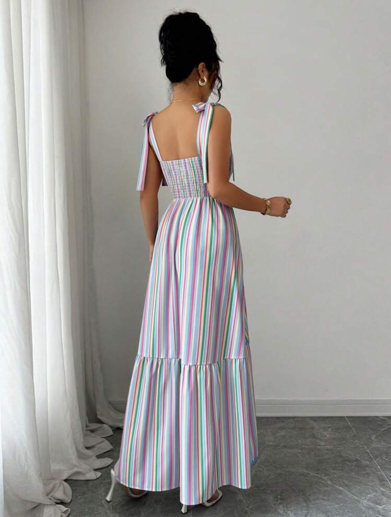 Vestido multicolor
