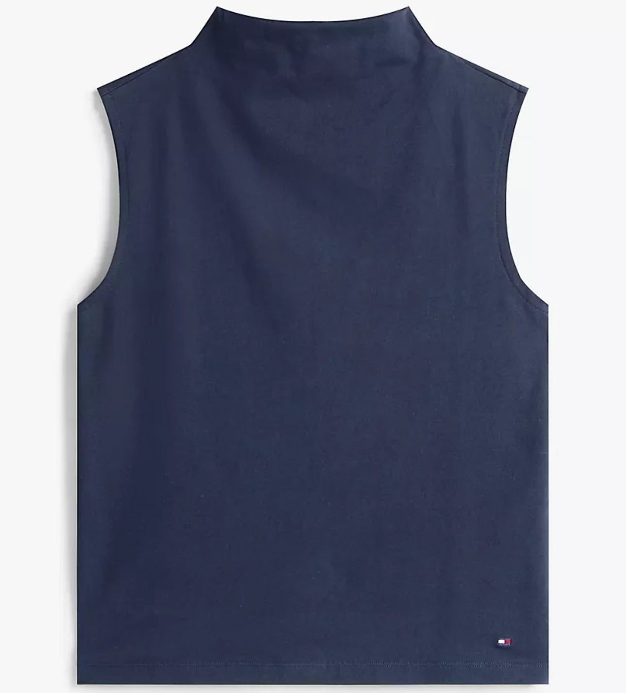 Camisa azul marino Tommy Hilfiger mockneck